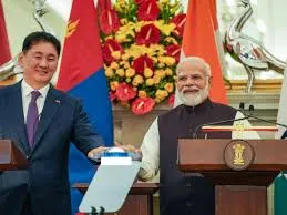 India–Mongolia Sign MoUs to boosts people-to-people ties, announces free e-visas