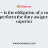 ———– refers to the maximum number of subordinates a superior can effectively manage?