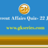 Daily Current Affairs 22 July 2021 – Gkseries