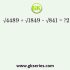 I. x2 – 34x + 289 = 0 II. y3 = 702 + 1691/2