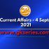 Daily Current Affairs 3 September 2021 – Gkseries