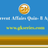 Daily Current Affairs Quiz 8 April 2021