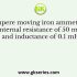 The positive, negative and zero sequence impedances of a three phase generator are
