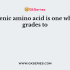 A ketogenic amino acid is one which degrades to