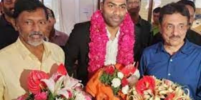 Aadhav Arjuna was elected as president of the Basketball Federation of India (BFI)