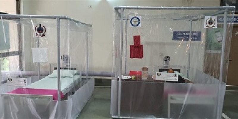 DIAT develops medical bed isolation system for covid-19 patients
