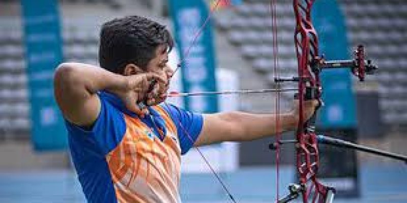 Abhishek Verma won compound men’s individual gold in Archery World Cup