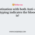 Individual with Blood Group have both Anti-A and Anti-B antobodies in serum?