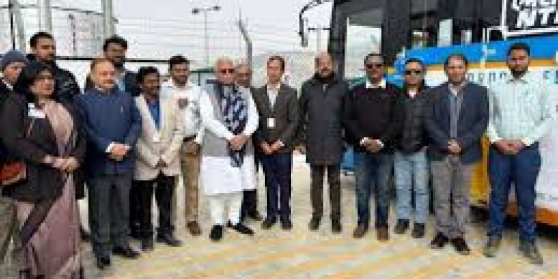 Amara Raja Infra Sets Up India’s First Green Hydrogen Fuelling Station in Leh
