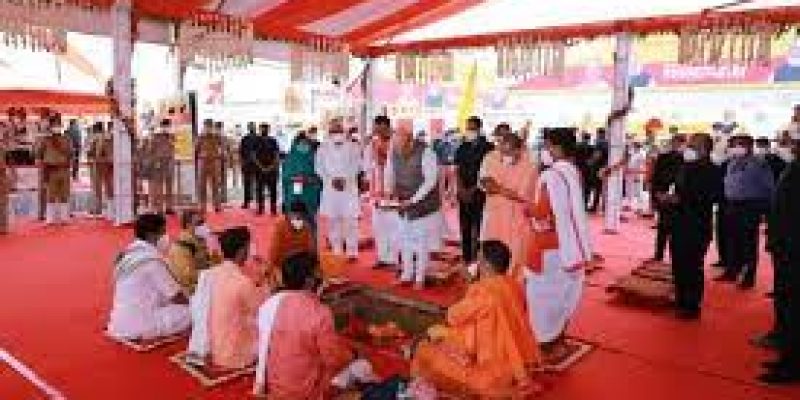 Amit Shah laid foundation stone of Uttar Pradesh State Institute of Forensic Sciences