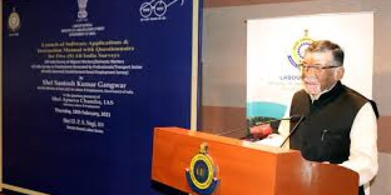 Apps and instruction manuals for 5 All India Surveys on Labour