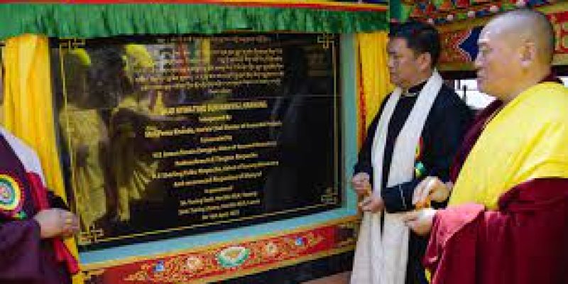 Arunachal Pradesh CM inaugurates Shar Nyima Tsho Sum Namyig Lhakhang