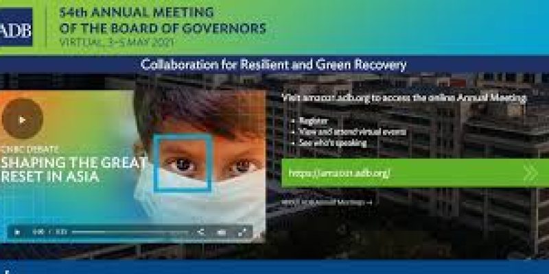 Asian Development Bank’s annual meeting 2021
