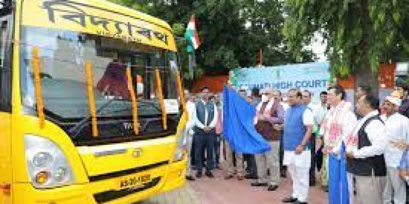 Assam CM Himanta Biswa Sarma launched ‘Vidya Rath – School on Wheels’ project