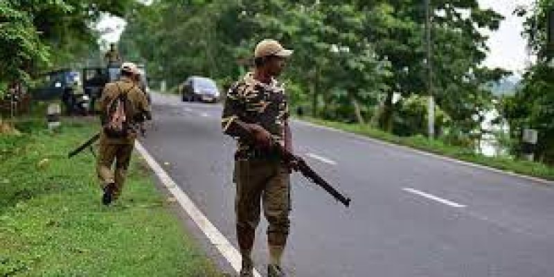 Assam-Mizoram policemen clash