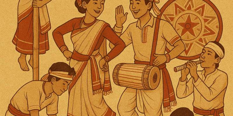 Assam Traditional Games And Folk Culture