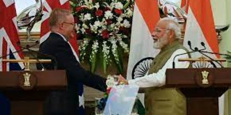 Australia, India agree on strengthening economic, defence ties