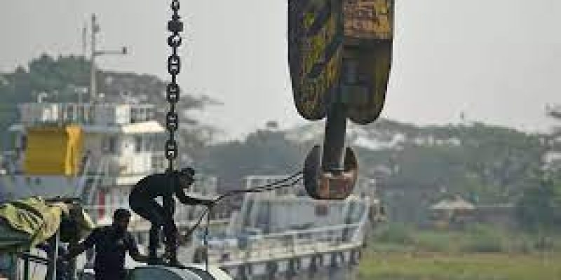 Bangladesh ferry accident in Shitalakhsya River