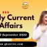 Daily Quiz on Current Affairs by Gkseries – 11 & 12 September 2022