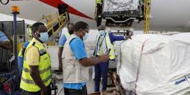 COVID-19 vaccine doses shipped by the COVAX Facility head to Ghana