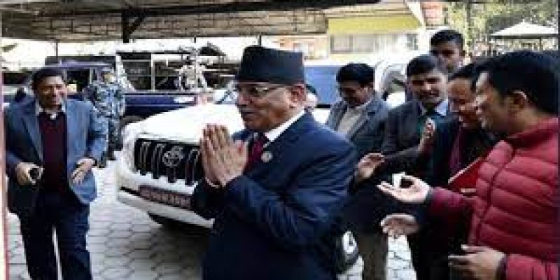 CPN-Maoist Centre Chief Pushpa Kamal Dahal Prachanda Set to Become New Nepal PM