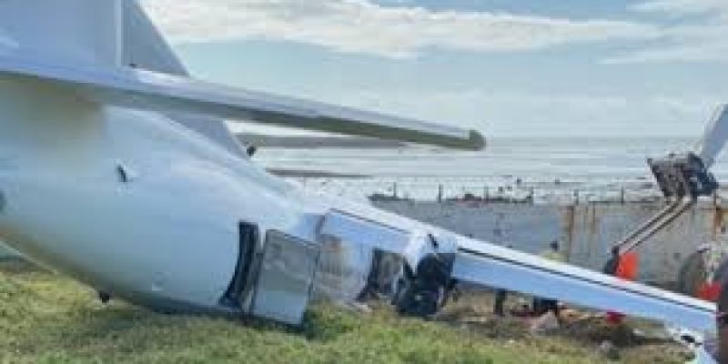 Cargo plane crashed at Aden Adde International Airport