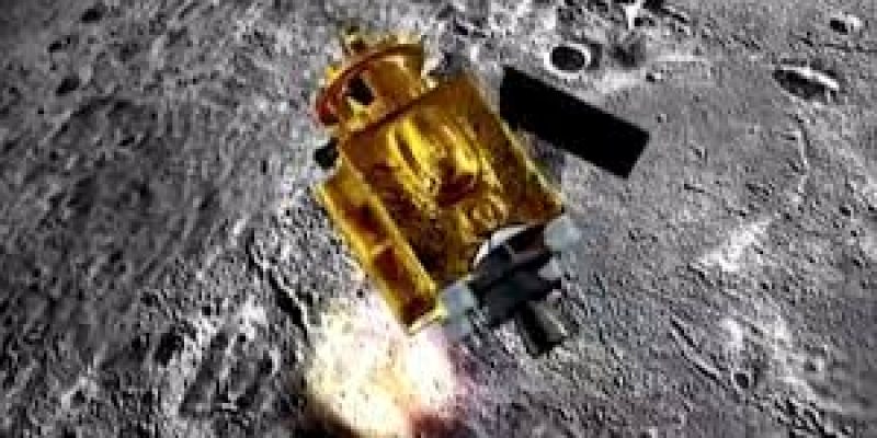 Chandrayaan -2 Orbiter has captured the Moon images of “Sarabhai” Crater