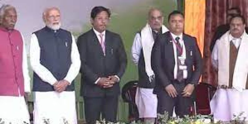 Conrad Sangma sworn-in as Meghalaya Chief Minister