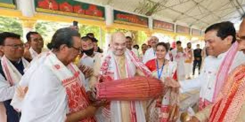 Consecration ceremony of Mahamrityunjayatemple in Naogaon