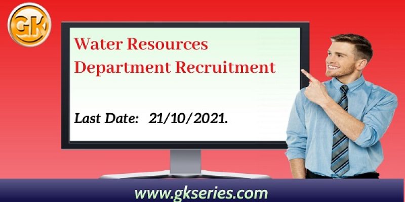 Water Resources Department Recruitment 2021 – 100 AE & JE Vacancy, Apply Online