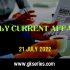 Daily Quiz on Current Affairs by Gkseries – 21 July 2022