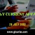 Daily Quiz on Current Affairs by Gkseries – 28 July 2022