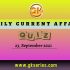 UPSC Daily Static Quiz – 23 September 2021 | Gkseries