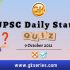 Daily Current Affairs Quiz – 9 October 2021 | Gkseries