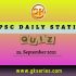 Daily Current Affairs Quiz – 25 September 2021 | Gkseries
