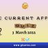 Daily Current Affairs Quiz: 3 March 2022