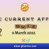 Daily Current Affairs Quiz: 8 & 9 March 2022