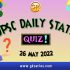 UPSC Daily Current Affairs Quiz: 26 May 2022