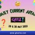 UPSC Daily Current Affairs Quiz: 30 May 2022