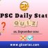 Daily Current Affairs Quiz – 30 September 2021 | Gkseries