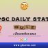 UPSC Daily Current Affairs Quiz – 1 December 2021