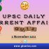 UPSC Daily Static Quiz – 2 November 2021 | Gkseries