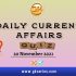 UPSC Daily Static Quiz – 20 November 2021 | Gkseries