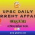 Daily Current Affairs Quiz – 6 November 2021 | Gkseries
