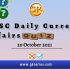 Daily Current Affairs Quiz – 20 October 2021 | Gkseries