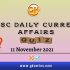 UPSC Daily Static Quiz – 11 November 2021 | Gkseries