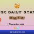 UPSC Daily Current Affairs Quiz – 17 November 2021