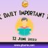 Daily Quiz on Current Affairs by Gkseries – 11 June 2022