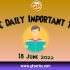 Daily Quiz on Current Affairs by Gkseries – 17 June 2022