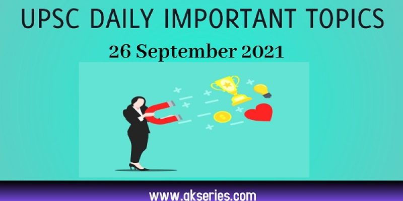 NATIONAL HYDROGEN MISSION – UPSC Daily Important Topic | 26 September 2021
